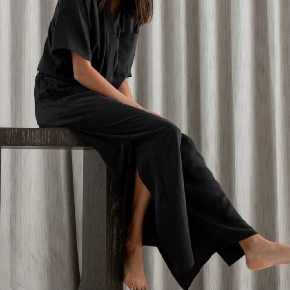 Lunya Washable Silk Lounge Pants XL